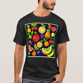 Helle Obstsammlung T-Shirt