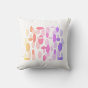 Helle Oval Form Spots Muster Kissen Kissen Kissen