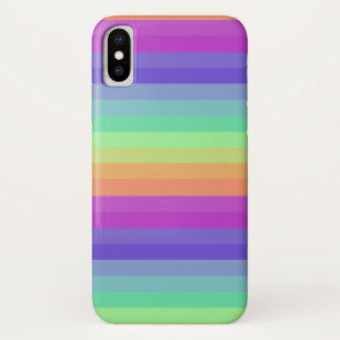 Helle Pastel Rainbow Stripe iPhone / iPad Gehäuse Case-Mate iPhone Hülle