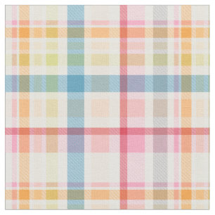 Helle Pastell-Karotierung mehrfarbiges Clan-Tartan Stoff