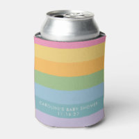 Helle Pastellstreifen Lila Babydusche
