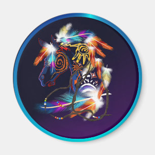 Helle Pferdmagnete Magnet