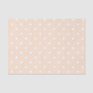 Helle Polka-Punkte Seidenpapier