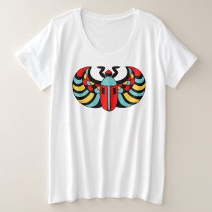 Helle Pop Kunst, Dichtung und Musik Große Größe T-Shirt