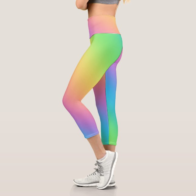 Helle Rainbow Capri Leggings (Links)