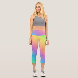 Helle Rainbow Capri Leggings