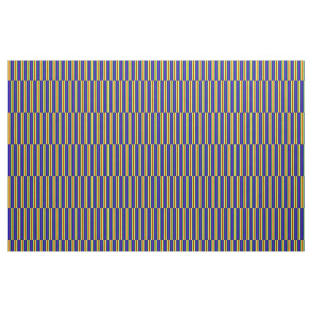 Helle Rainbow Color Stripes Zuhause Dec Fabric Stoff (Yard (91,4 cm))