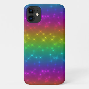 Helle Rainbow-Glitzern Handy-Fall iPhone 11 Hülle