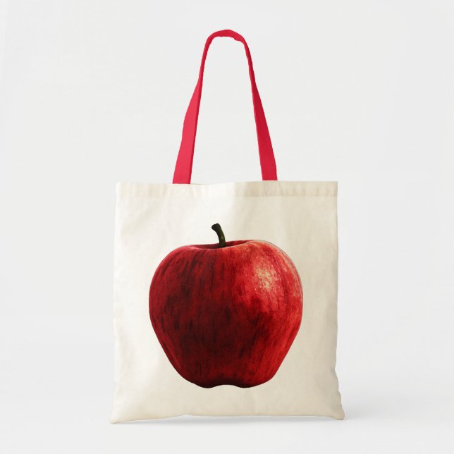 Helle Red Apple Tragetasche (Vorne)