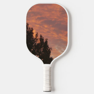 Helle Red Sunset Foto Pickleball Paddle