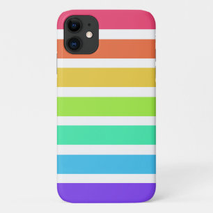 Helle Regenbogenstreifen Case-Mate iPhone Hülle