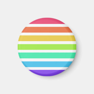 Helle Regenbogenstreifen Magnet