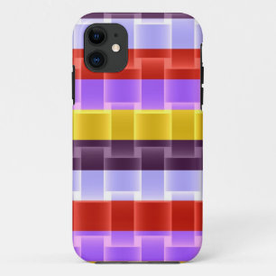 Helle Regenbogenstreifen, modernes Design 2 iPhone 11 Hülle