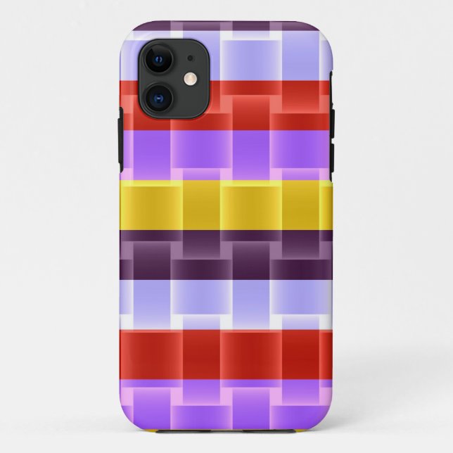 Helle Regenbogenstreifen, modernes Design 2 Case-Mate iPhone Hülle (Rückseite)