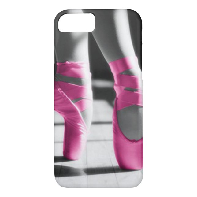 Helle rosa Ballett-Schuhe Case-Mate iPhone Hülle (Rückseite)