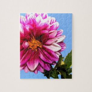 Helle rosa Blume Puzzle