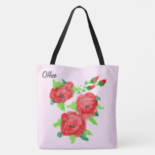 Helle rosa Bürotasche