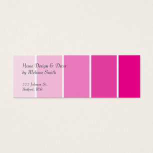 Helle rosa Farben-Proben