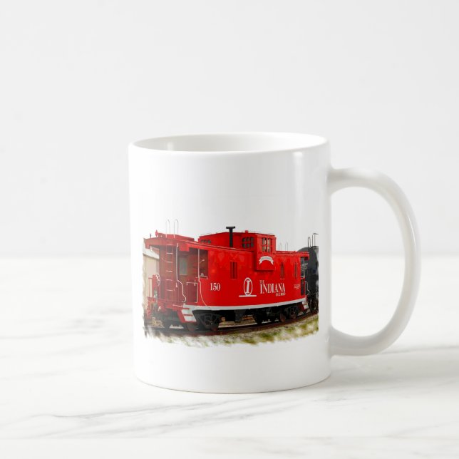 Helle rote Kombüse Kaffeetasse (Rechts)