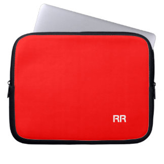Helle rote kundenspezifische Laptop-Tasche Laptopschutzhülle