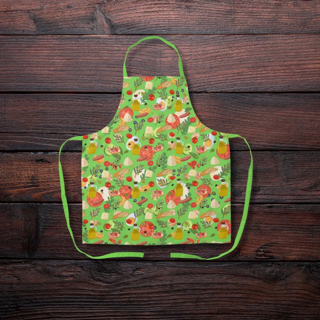 Helle, schöne Salatzutaten grün Schürze (Von Creator hochgeladen)