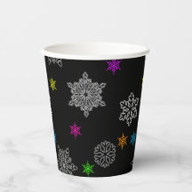 Helle Snowflake Party Cups - Set 2