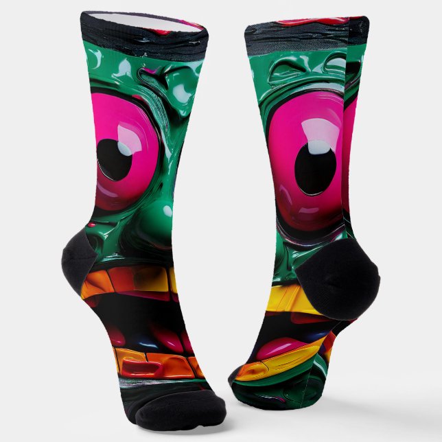 Helle Socken 0035892 (Gewinkelt)