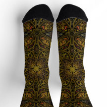 Helle Socken Ausgefeilte nahtlose Muster 0039286