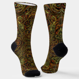 Helle Socken Ausgefeilte nahtlose Muster 0039294