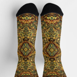 Helle Socken Ausgefeilte nahtlose Muster 0039295