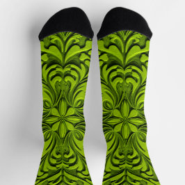 Helle Socken Ausgefeilte nahtlose Muster 0039300