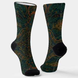 Helle Socken Ausgefeilte nahtlose Muster 0039319