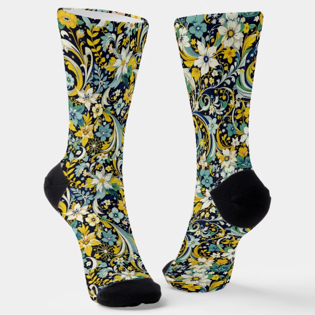 Helle Socken Ausgefeilte nahtlose Muster 0039357 (Gewinkelt)