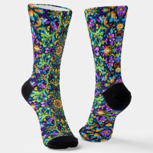 Helle Socken Ausgefeilte nahtlose Muster 0039363