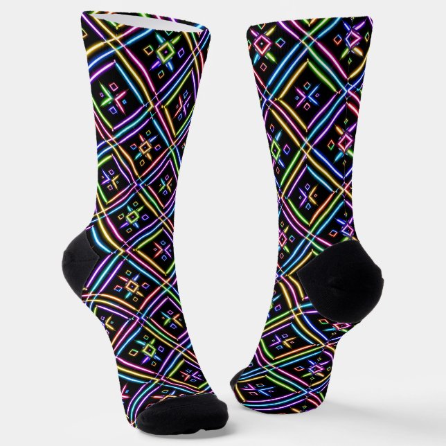 Helle Socken Ausgefeilte nahtlose Muster 0047411 (Gewinkelt)