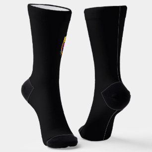 Helle Socken Dunkles Carbon Mit Logo
