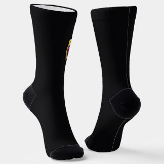 Helle Socken Dunkles Carbon Mit Logo