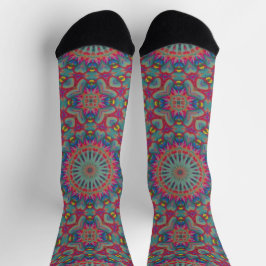 Helle Socken Fraktal Nahtlose Muster 0042003
