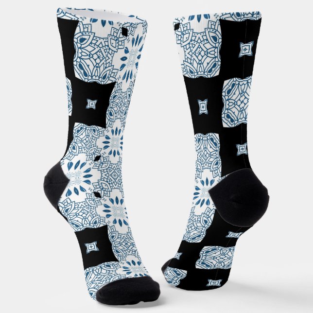Helle Socken Fraktal Nahtlose Muster 0042008 (Gewinkelt)