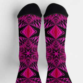 Helle Socken Fraktal Nahtlose Muster 0042011