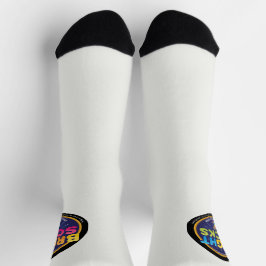 Helle Socken Helle Weiße Mit Logo