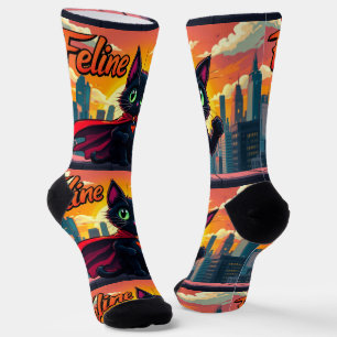 Helle Socken RANDOPIX Kunstsocken Feline 0039500