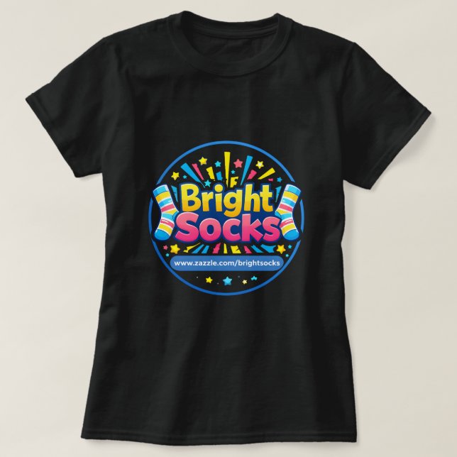 helle Socken T-Shirt (Design vorne)