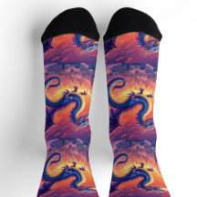 Helle Socken UNISEX Drachenfeuer 0040759
