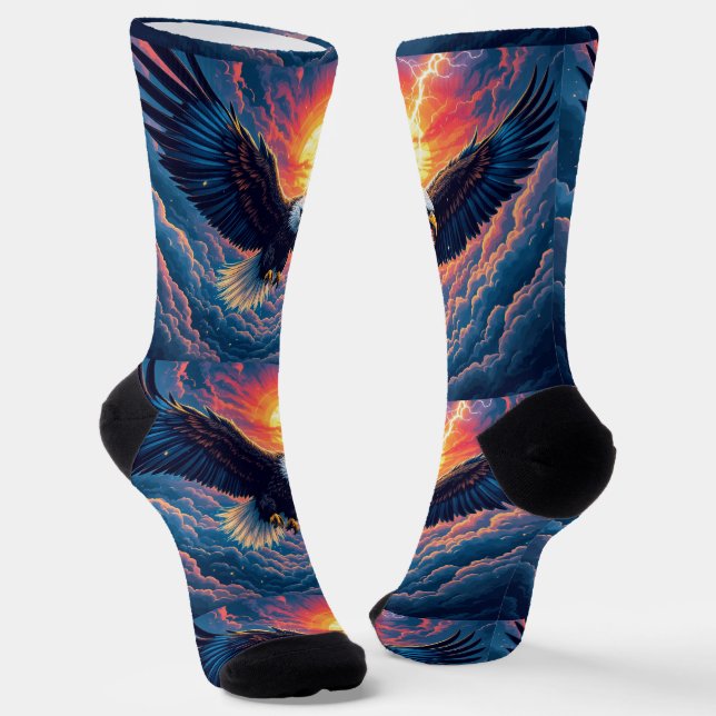 Helle Socken UNISEX Sun Eagle 0040751 (Gewinkelt)