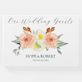 Helle Sommer-Blume Hochzeit Gästebuch