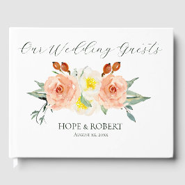 Helle Sommer-Blume Hochzeit Gästebuch