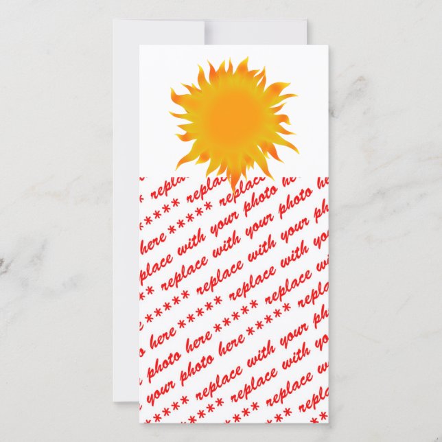 Helle Sommer Sun Sunshine (Vorderseite)