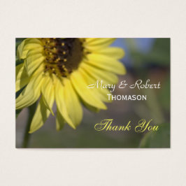 Helle Sommersonnenblume danke Ihnen Gastgeschenk H