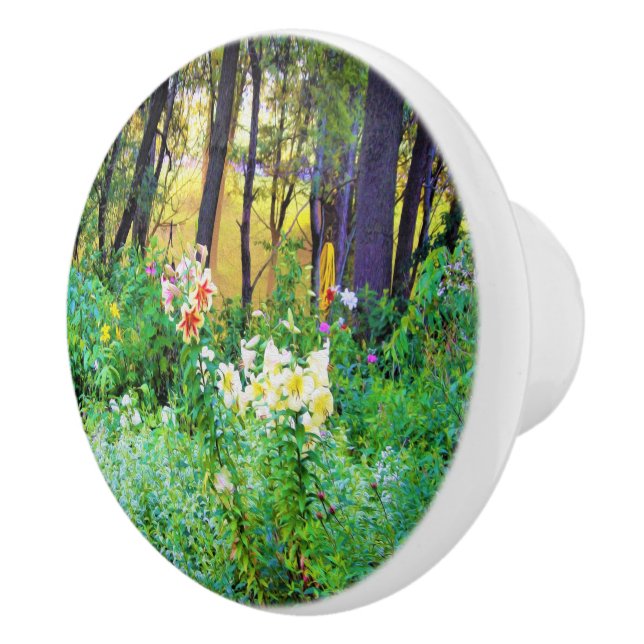 Helle Sonnenaufgänge mit Tree Lilis in meinem Rubi Keramikknauf (Rechts)